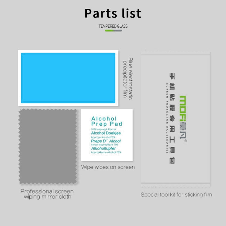 MOFI 9H 3D Hot Bending Explosion-Proof Tempered Glass Full Film