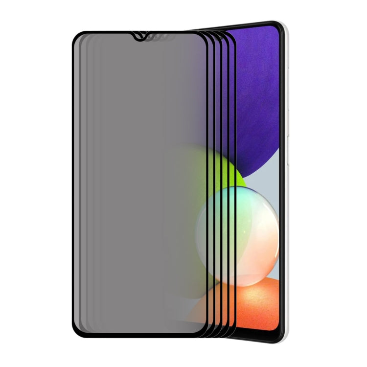 For Samsung Galaxy A22 4G ENKAY 28 Degree Anti-peeping Tempered Glass Full Screen Film