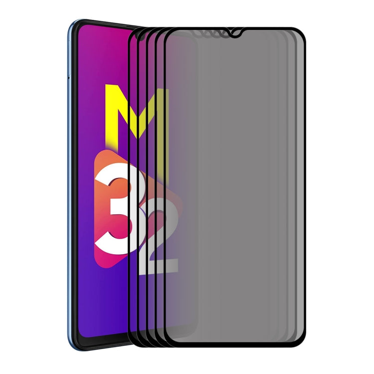 For Samsung Galaxy M32 5G ENKAY 28 Degree Anti-peeping Tempered Glass Full Screen Film