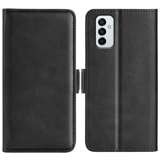 For Samsung Galaxy M23 5G Dual-side Magnetic Buckle Leather Phone Case