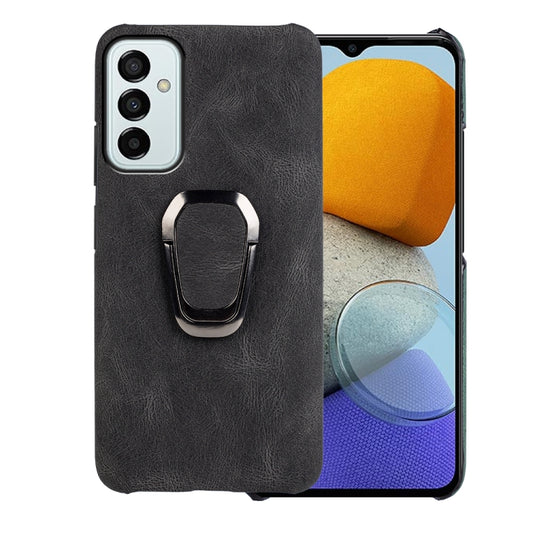 For Samsung Galaxy M23 5G / F23 5G Ring Holder PU Phone Case