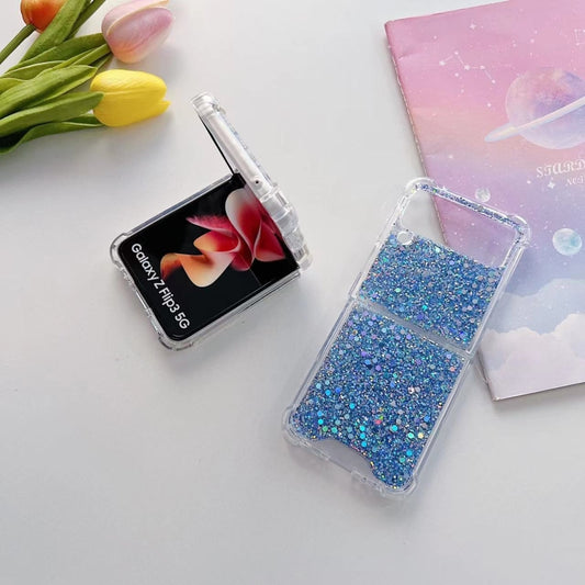 Glitter Sequins Epoxy TPU Phone Case