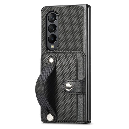 Wristband Kickstand Card Wallet Back Cover Phone Case