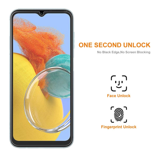 For Samsung Galaxy A24 4G ENKAY Hat-Prince 0.26mm 9H 2.5D High Aluminum-silicon Tempered Glass Film