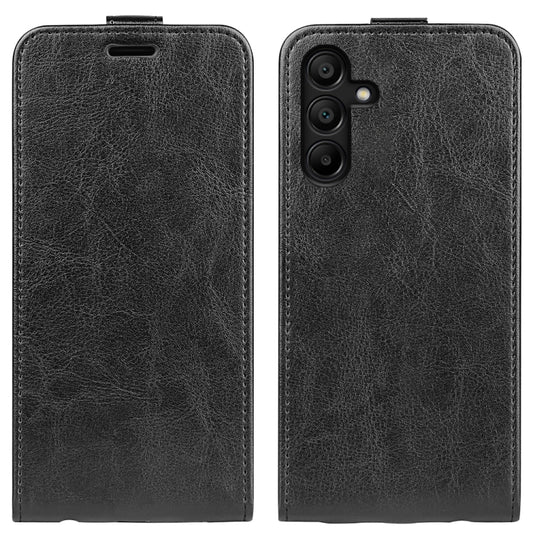 R64 Texture Single Vertical Flip Leather Phone Case