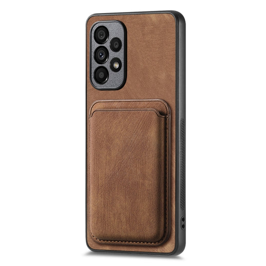 Retro Leather Card Bag Magnetic Phone Case