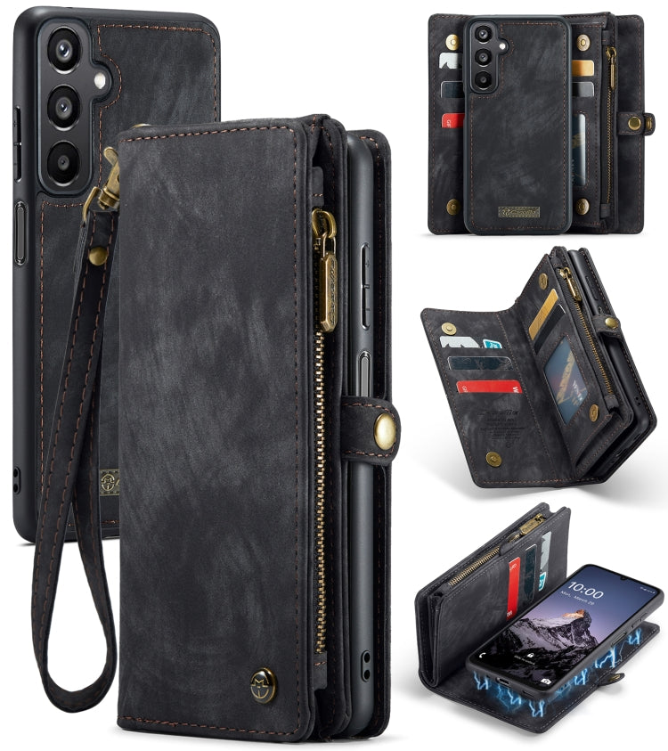 CaseMe 008 Detachable Multifunctional Leather Phone Case, For Samsung Galaxy Z Fold7, For Samsung Galaxy S25 Edge 5G, For Samsung Galaxy A56, For Samsung Galaxy A36, For Samsung Galaxy S25 5G, For Samsung Galaxy S25+ 5G, For Samsung Galaxy S25 Ultra 5G...