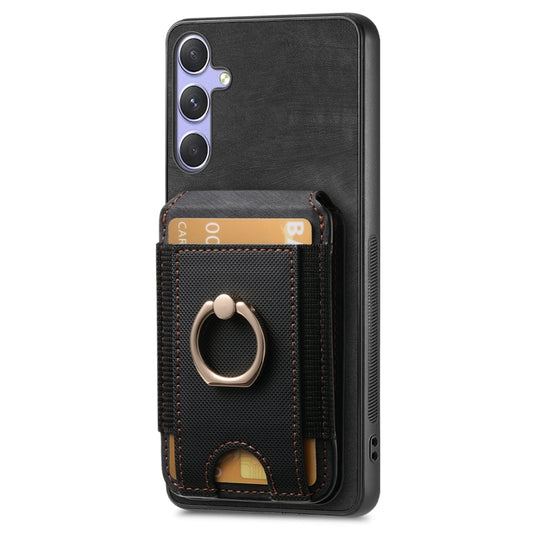 Retro Splitable Magnetic Stand Card Bag Leather Phone Case