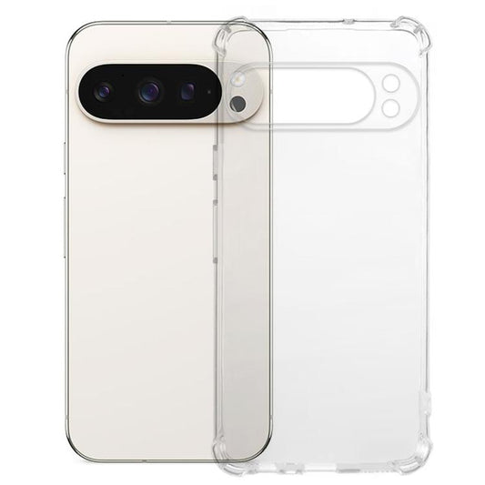 Kalebol 1.5mm Four-Corner Airbags Shockproof Transparency TPU Phone Case, For Google Pixel 10 Pro XL, For Google Pixel 10 Pro, For Google Pixel 9a, For Google Pixel 9 Pro XL, For Google Pixel 8a, For Google Pixel 8 Pro, For Google Pixel 8