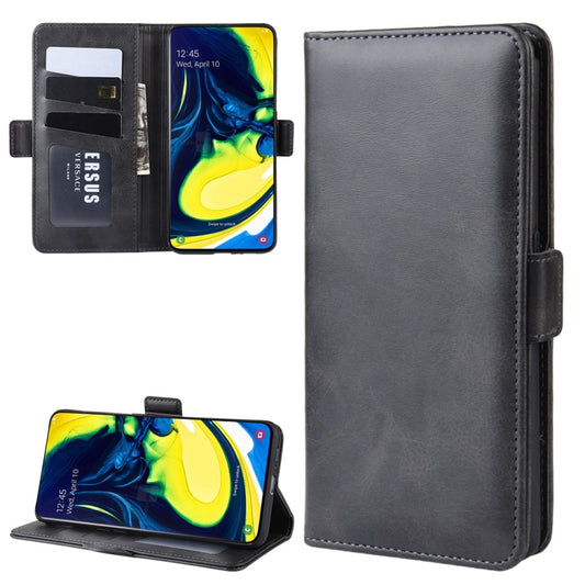 Wallet Stand Leather Cell Phone Case for Galaxy A80/A90,with Wallet & Holder & Card Slots