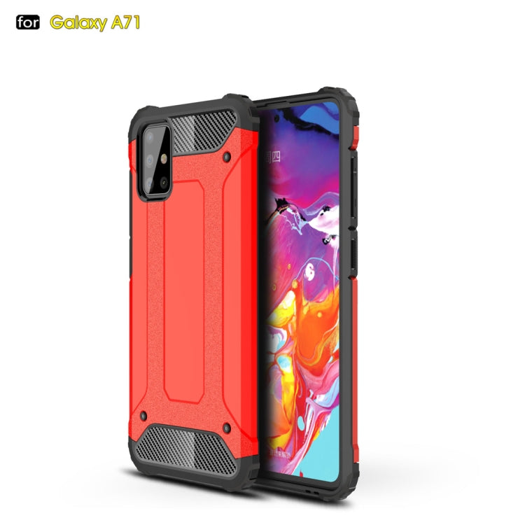 For Galaxy A71 Magic Armor TPU + PC Combination Case
