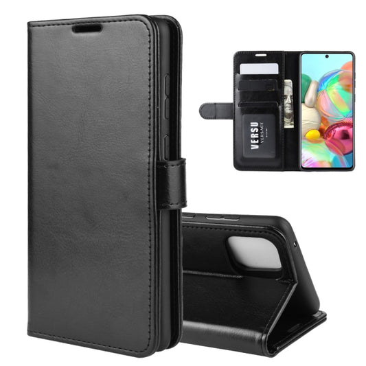 For Galaxy A81 / M60S / Note 10 Lite R64 Texture Single Horizontal Flip Protective Case with Holder & Card Slots & Wallet& Photo Frame