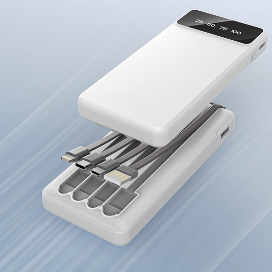 Multi-Device 10000mAh fast charging power Bank Compatible with iPhone 16/15/14/13/12/ Samsung S 25/24/23/22/21