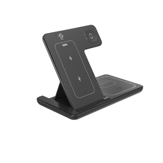 3-in-1 Magnetic Wireless Charger Stand,Foldable Wireless Charger,Multiple Device Charger for iPhone 16 15 14 13 12 Series