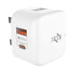 20W USB & USB-C Charger,Super Fast Dual-Port Wall Charger PC, PD, GaN, 20W, 3A Max