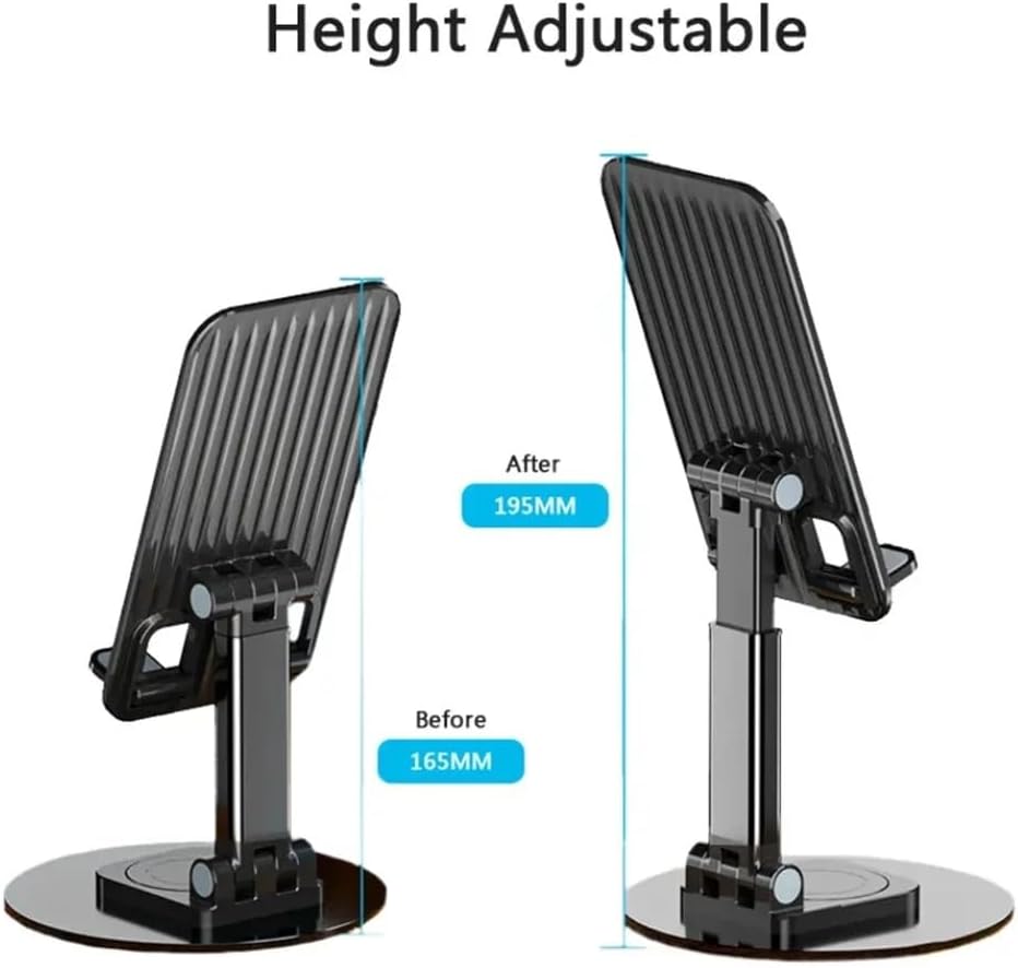 Universal Desktop phone holder – Compatibility for iPhone 16/15/14/13/12/11/XR/Pro/Max, Samsung Galaxy and Huawei