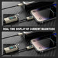 USB A to iPhone 14 pro max 13 12 11 XR XS X, Airpods, iPad Fast Charging Cable with Digital Display