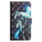 3D Painting Pattern Horizontal Flip TPU + PU Leather Case with Holder & Card Slots & Wallet
