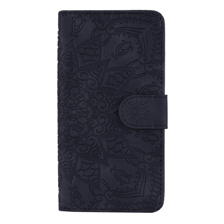Calf Pattern Double Folding Design Embossed Leather Case with Wallet & Holder & Card Slots, for Galaxy A5 (2018) / A8 (2018), for Galaxy A6 (2018), for Galaxy J8 (2018) / A6+ (2018), for Galaxy A7 (2018), for Galaxy A9 (2018), for Galaxy M10 / A10�����...