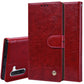 Business Style Oil Wax Texture Horizontal Flip Leather Case with Holder & Card Slots & Wallet