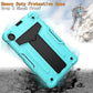 T-shaped Bracket Contrast Color Shockproof PC + Silicone Protective Case, For Huawei MatePad T8, For Huawei MediaPad T5