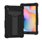 T-shaped Bracket Contrast Color Shockproof PC + Silicone Protective Case, For Huawei MatePad T8, For Huawei MediaPad T5