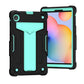 T-shaped Bracket Contrast Color Shockproof PC + Silicone Protective Case, For Huawei MatePad T8, For Huawei MediaPad T5