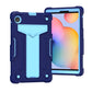 T-shaped Bracket Contrast Color Shockproof PC + Silicone Protective Case, For Huawei MatePad T8, For Huawei MediaPad T5