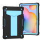 T-shaped Bracket Contrast Color Shockproof PC + Silicone Protective Case, For Huawei MatePad T8, For Huawei MediaPad T5