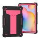 T-shaped Bracket Contrast Color Shockproof PC + Silicone Protective Case, For Huawei MatePad T8, For Huawei MediaPad T5