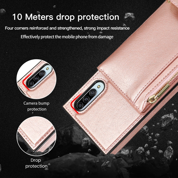 Square Zipper Wallet Bag TPU+PU Back Cover Case with Holder & Card Slots & Wallet & Cross-body Strap, For Samsung Galaxy A90 5G, For Samsung Galaxy Note9, For Samsung Galaxy Note10, For Samsung Galaxy Note10 Pro, For Samsung Galaxy S9������������������...