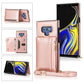 Square Zipper Wallet Bag TPU+PU Back Cover Case with Holder & Card Slots & Wallet & Cross-body Strap, For Samsung Galaxy A90 5G, For Samsung Galaxy Note9, For Samsung Galaxy Note10, For Samsung Galaxy Note10 Pro, For Samsung Galaxy S9������������������...