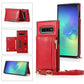 Square Zipper Wallet Bag TPU+PU Back Cover Case with Holder & Card Slots & Wallet & Cross-body Strap, For Samsung Galaxy A90 5G, For Samsung Galaxy Note9, For Samsung Galaxy Note10, For Samsung Galaxy Note10 Pro, For Samsung Galaxy S9������������������...