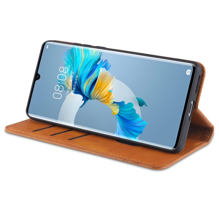 AZNS Magnetic Calf Texture Horizontal Flip Leather Case with Card Slots & Holder & Wallet, For Huawei Nova 8 SE, For OPPO K7 / Reno3 5G, For vivo Y3s / Y17, For vivo Y73s / S7e, For Samsung Galaxy M31