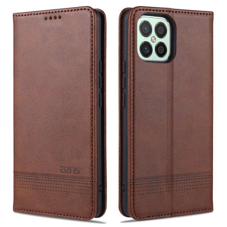 AZNS Magnetic Calf Texture Horizontal Flip Leather Case with Card Slots & Holder & Wallet, For Huawei Nova 8 SE, For OPPO K7 / Reno3 5G, For vivo Y3s / Y17, For vivo Y73s / S7e, For Samsung Galaxy M31