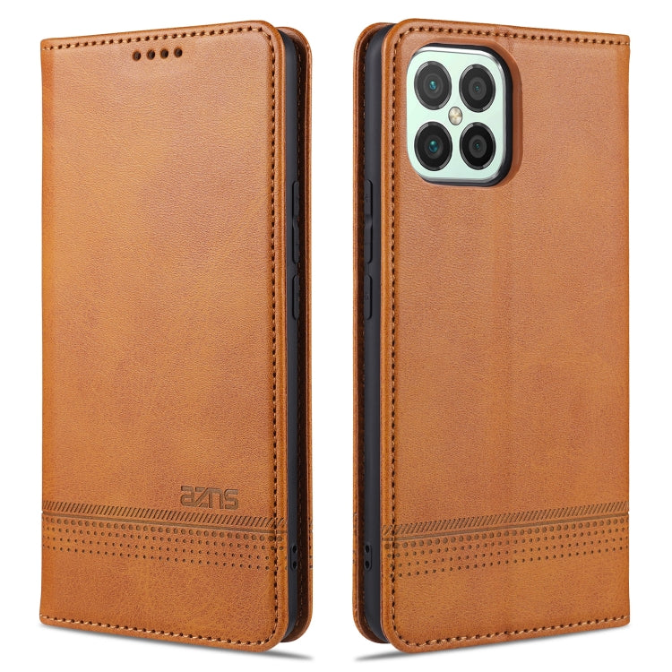 AZNS Magnetic Calf Texture Horizontal Flip Leather Case with Card Slots & Holder & Wallet, For Huawei Nova 8 SE, For OPPO K7 / Reno3 5G, For vivo Y3s / Y17, For vivo Y73s / S7e, For Samsung Galaxy M31