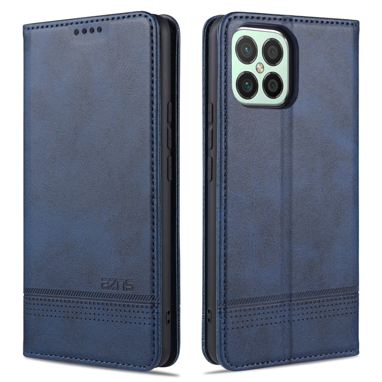 AZNS Magnetic Calf Texture Horizontal Flip Leather Case with Card Slots & Holder & Wallet, For Huawei Nova 8 SE, For OPPO K7 / Reno3 5G, For vivo Y3s / Y17, For vivo Y73s / S7e, For Samsung Galaxy M31