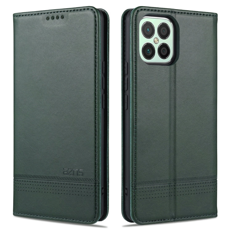 AZNS Magnetic Calf Texture Horizontal Flip Leather Case with Card Slots & Holder & Wallet, For Huawei Nova 8 SE, For OPPO K7 / Reno3 5G, For vivo Y3s / Y17, For vivo Y73s / S7e, For Samsung Galaxy M31