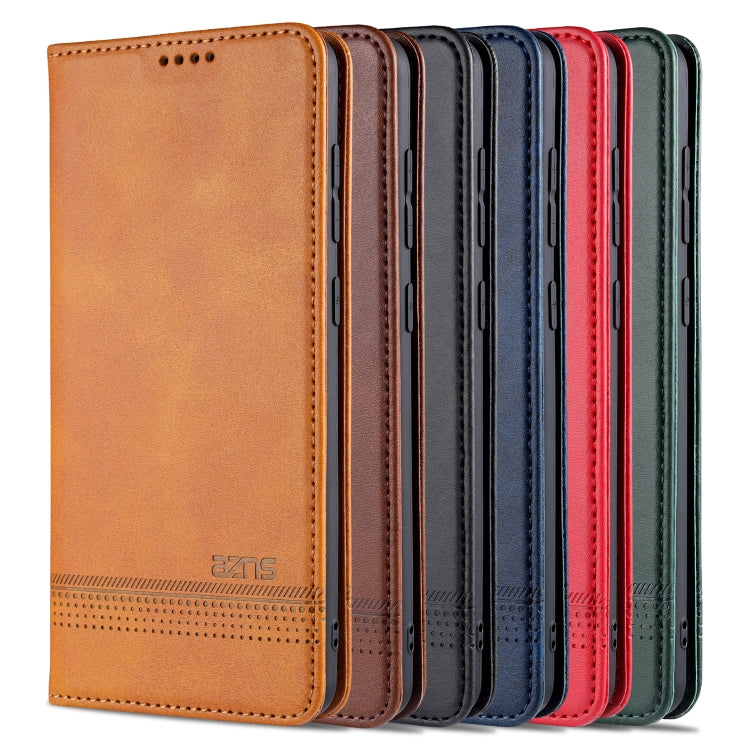AZNS Magnetic Calf Texture Horizontal Flip Leather Case with Card Slots & Holder & Wallet, For Huawei Nova 8 SE, For OPPO K7 / Reno3 5G, For vivo Y3s / Y17, For vivo Y73s / S7e, For Samsung Galaxy M31