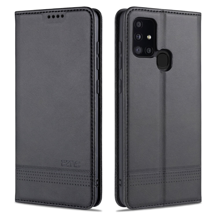 AZNS Magnetic Calf Texture Horizontal Flip Leather Case with Card Slots & Holder & Wallet, For Huawei Nova 8 SE, For OPPO K7 / Reno3 5G, For vivo Y3s / Y17, For vivo Y73s / S7e, For Samsung Galaxy M31
