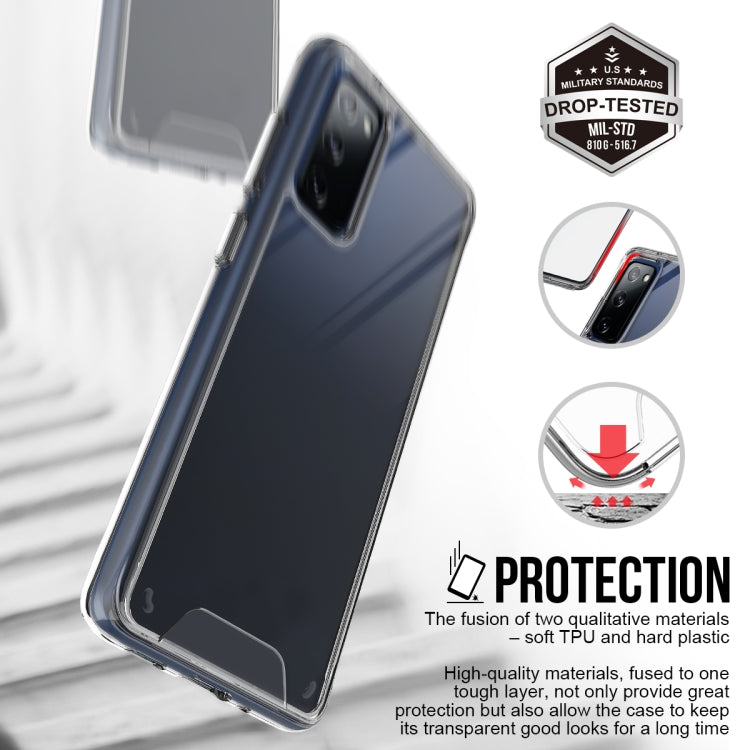 Scratchproof TPU + Acrylic Space Protective Case, For Samsung Galaxy S20 FE