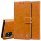 Business Style Oil Wax Texture Horizontal Flip Leather Case, with Holder & Card Slots & Wallet