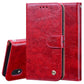Business Style Oil Wax Texture Horizontal Flip Leather Case, with Holder & Card Slots & Wallet