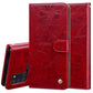 Business Style Oil Wax Texture Horizontal Flip Leather Case, with Holder & Card Slots & Wallet