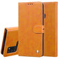 Business Style Oil Wax Texture Horizontal Flip Leather Case, with Holder & Card Slots & Wallet