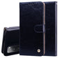 Business Style Oil Wax Texture Horizontal Flip Leather Case, with Holder & Card Slots & Wallet