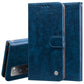 Business Style Oil Wax Texture Horizontal Flip Leather Case, with Holder & Card Slots & Wallet