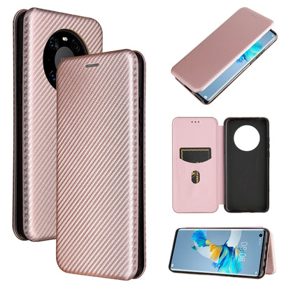 Carbon Fiber Texture Magnetic Horizontal Flip TPU + PC + PU Leather Case with Card Slot, For Huawei Mate 40, For LG K52 / K62, For vivo V20 Pro 5G, For Samsung Galaxy S21 Ultra 5G, For Motorola One 5G / Moto G 5G Plus, For Huawei Mate 40 Pro�����������...