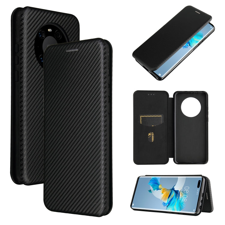 Carbon Fiber Texture Magnetic Horizontal Flip TPU + PC + PU Leather Case with Card Slot, For Huawei Mate 40, For LG K52 / K62, For vivo V20 Pro 5G, For Samsung Galaxy S21 Ultra 5G, For Motorola One 5G / Moto G 5G Plus, For Huawei Mate 40 Pro�����������...
