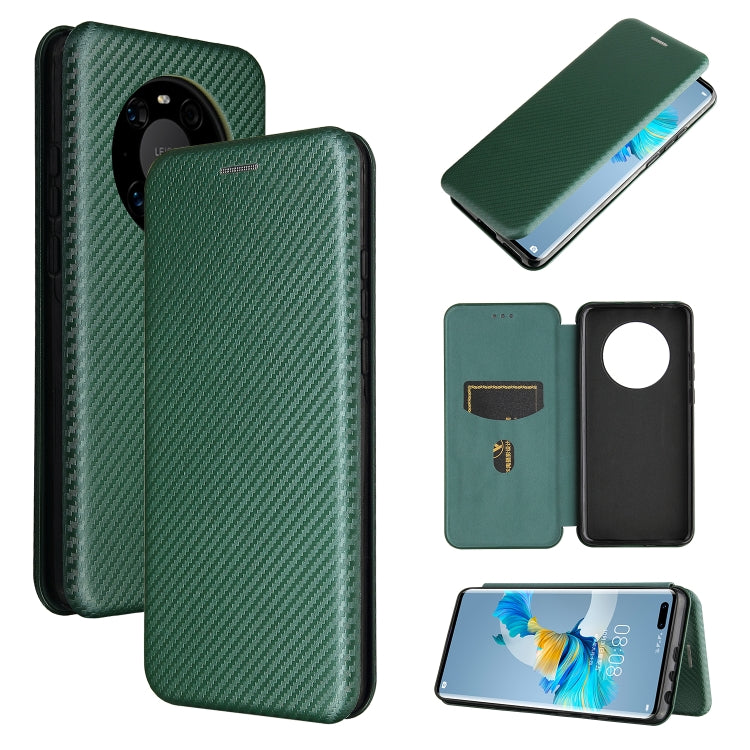 Carbon Fiber Texture Magnetic Horizontal Flip TPU + PC + PU Leather Case with Card Slot, For Huawei Mate 40, For LG K52 / K62, For vivo V20 Pro 5G, For Samsung Galaxy S21 Ultra 5G, For Motorola One 5G / Moto G 5G Plus, For Huawei Mate 40 Pro�����������...